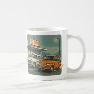Taza De Café Coches Clásicos Retro Polacos CPN