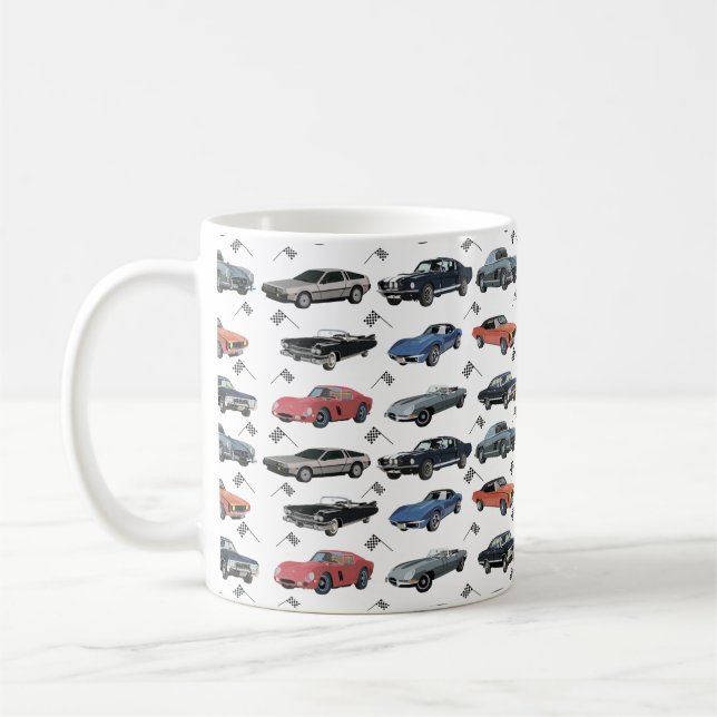 Taza De Café Coches de época (Izquierda)