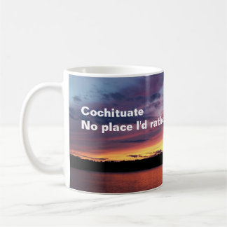 Taza De Café Cochituate, no hay lugar en el que prefiera ser ta