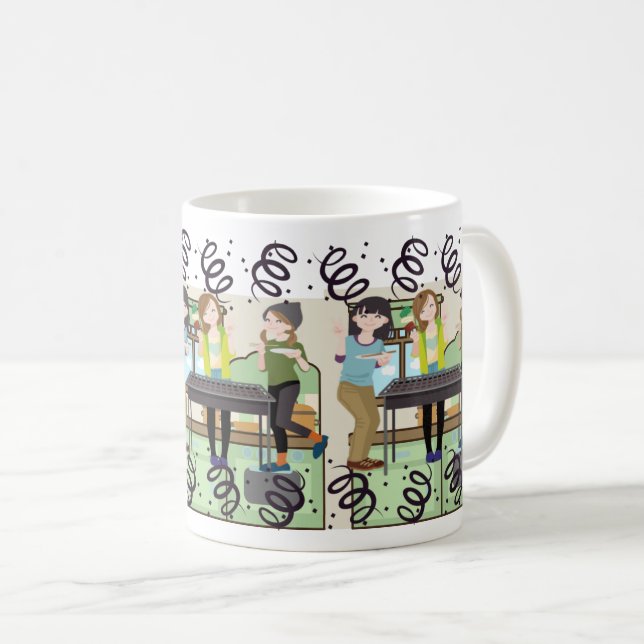 Taza De Café Cocina casera de amigos Fiestas de barbacoa (Anverso derecho)