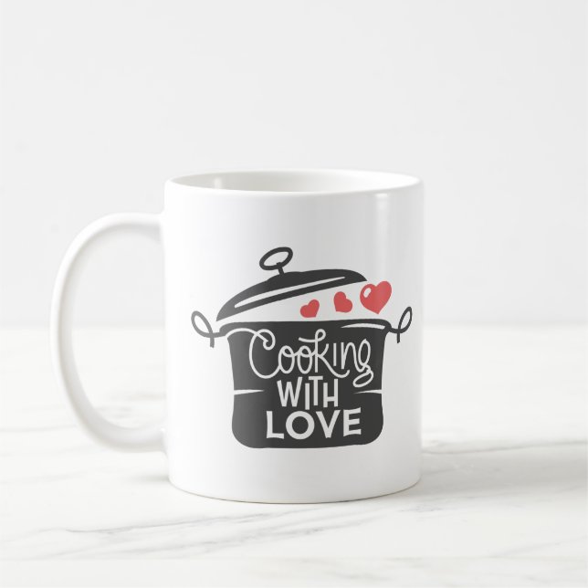 Taza De Café Cocina con amor (Izquierda)