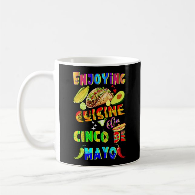 Taza De Café Cocina De Cinco De Mayo (Izquierda)