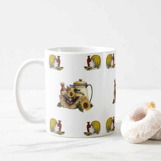 Taza De Café cocina de mugre (Con donut)
