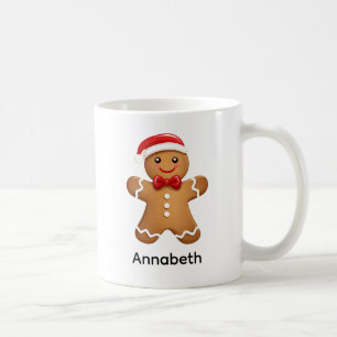 Taza De Café Cocina de vacaciones del hombre de jengibre person