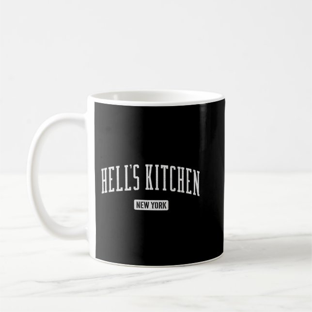 Taza De Café Cocina del infierno Nueva York, Nueva York, hombre (Izquierda)