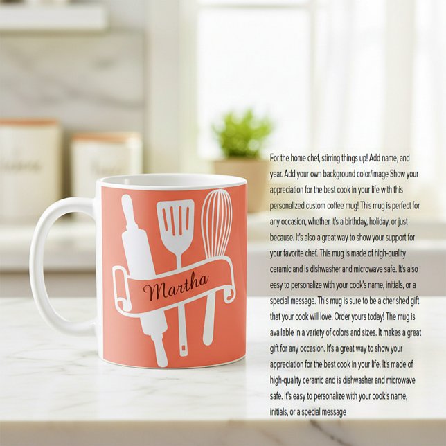Taza De Café Cocina personalizado personalizada (Subido por el creador)