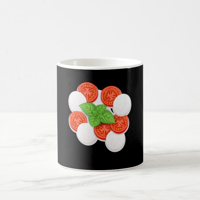 Taza De Café Cocina vegetal de tomate de Morzarella Caprese (Centro)