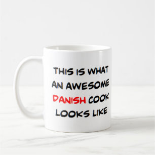 Taza De Café cocinero danés, genial