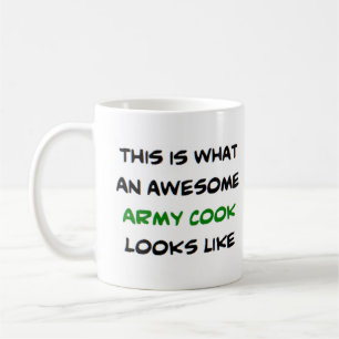 Taza De Café cocinero del ejército, impresionante
