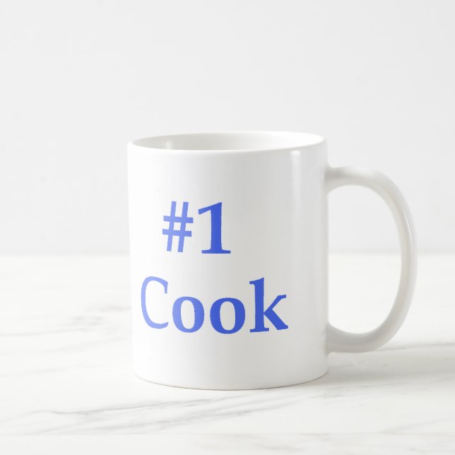 Taza De Café Cocinero del número uno (Derecha)