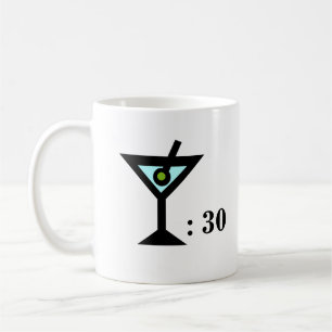 Taza De Café Cocinero enojado 10 (2), vidrio de martini: 30