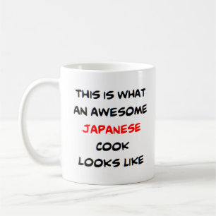Taza De Café cocinero japonés, impresionante