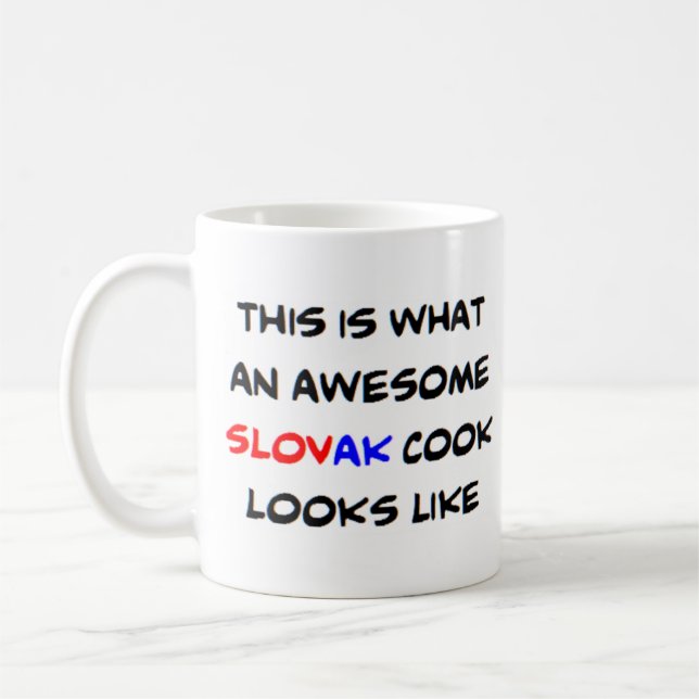 Taza De Café cocinero lovak, impresionante (Izquierda)