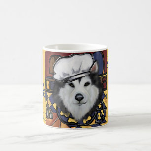 Taza De Café Cocinero Malamute de Alaska