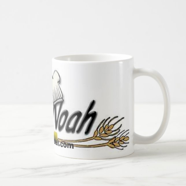 Taza De Café cocinero Noah, www.ChefNoah.com (Derecha)