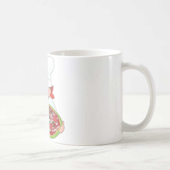 Taza De Café Cocinero y pizza (Derecha)
