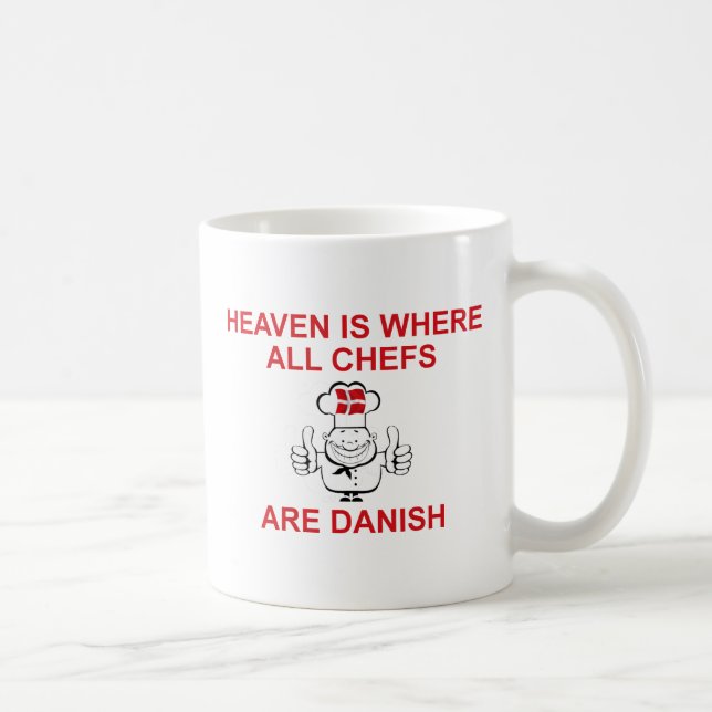 Taza De Café Cocineros daneses (Derecha)