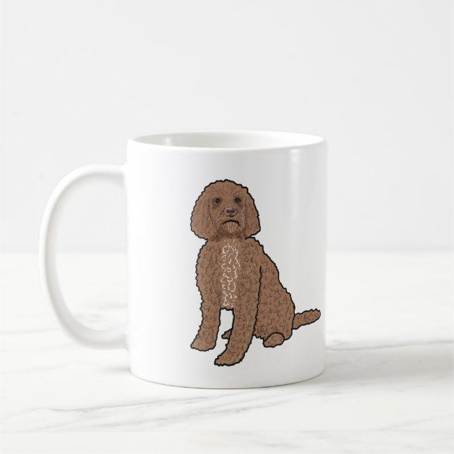 Taza De Café Cockapoo (Izquierda)