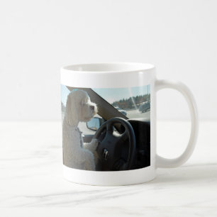 Taza De Café Cockapoo en la rueda