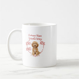 Taza De Café Cockapoo Kisses Valentine Wishes Dog Lover