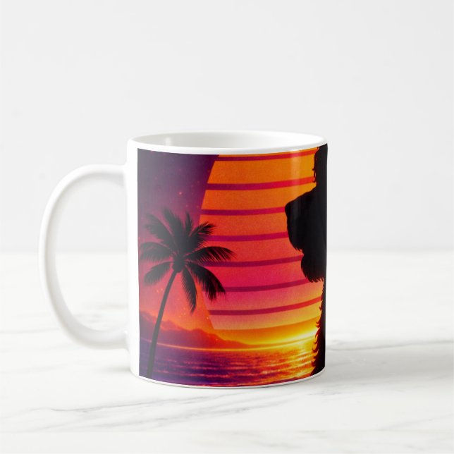 Taza De Café Cockapoo Mug- Retro Cockapoo Dog Lover Gift (Izquierda)