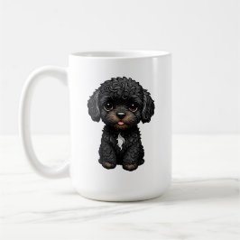 Taza De Café Cockapoo negro
