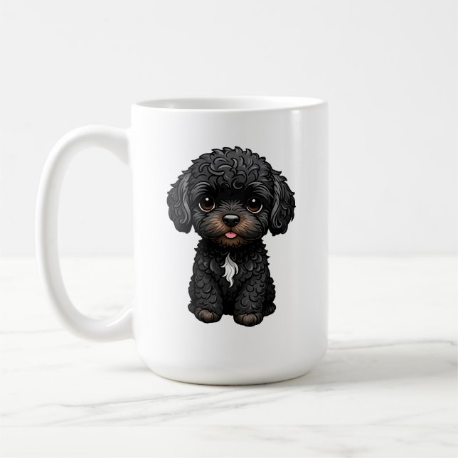 Taza De Café Cockapoo negro (Izquierda)