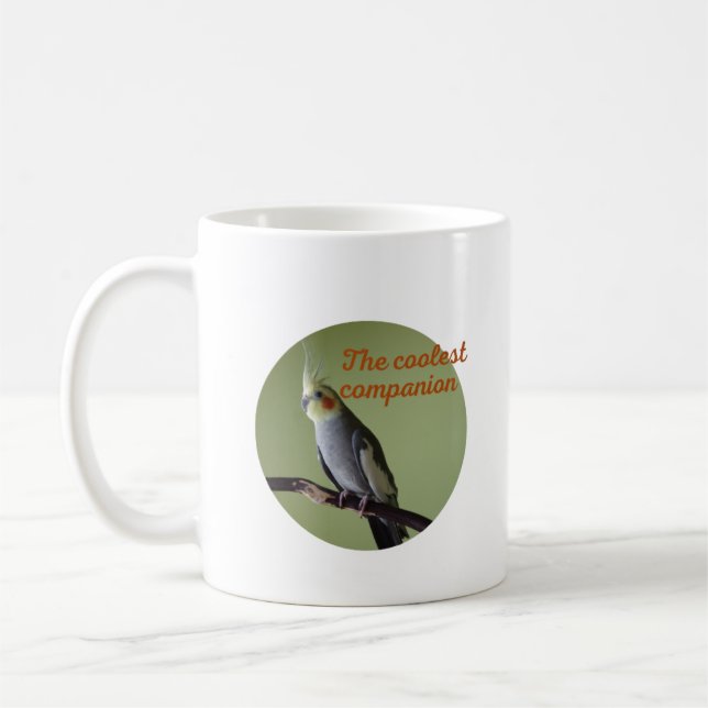 Taza De Café Cockatiel bird mug (Izquierda)