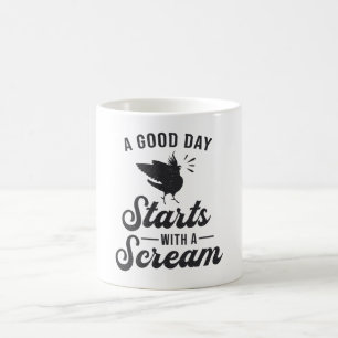 Taza De Café Cockatiel Dueño De Un Buen Día Gracioso Cockatiels