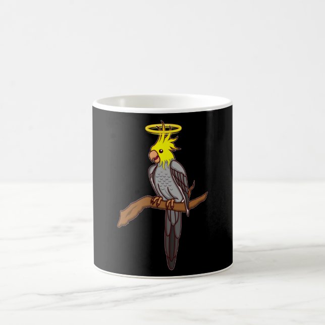 Taza De Café COCKATIEL HOLY Cockatiel Gift Parakeet Bird Lover (Centro)