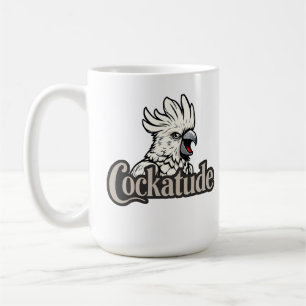 Taza De Café Cockatoo Attitude "Cockatude" Coffee Mug