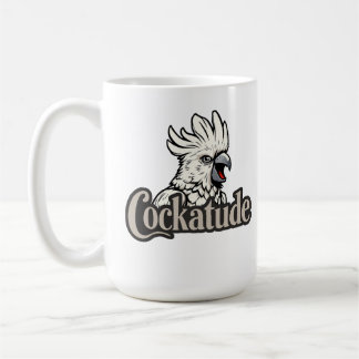 Taza De Café Cockatoo Attitude "Cockatude" Coffee Mug