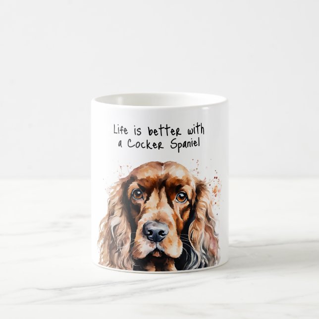 Taza De Café Cocker Spaniel (Centro)