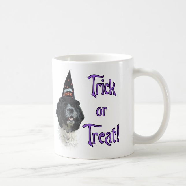 Taza De Café Cocker Spaniel (parti) Trick (Derecha)