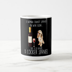 Taza De Café Cocker Spaniel  También Necesita Un Cocker Spanie