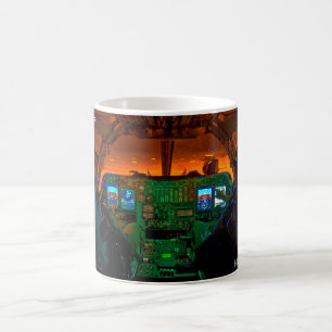 TAZA DE CAFÉ COCKPIT DE LANCER B-1B