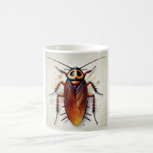 Taza De Café Cockroach 051024IREF234 - Watercolor
