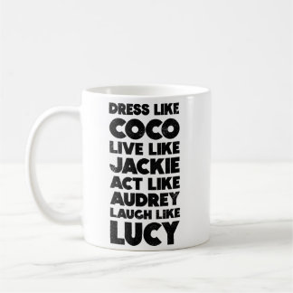 Taza De Café Coco Jackie Audrey Lucky