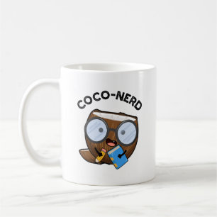 Taza De Café Coco-nerd Funny Fruit Coconut Pun