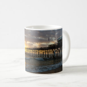 Taza De Café Cocoa Pier 1st Sunrise 2017 Coffee Mug