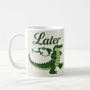 Taza De Café cocodrilo