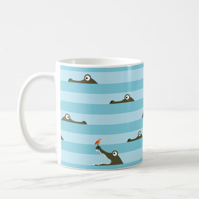 Taza De Café Cocodrilo (Izquierda)