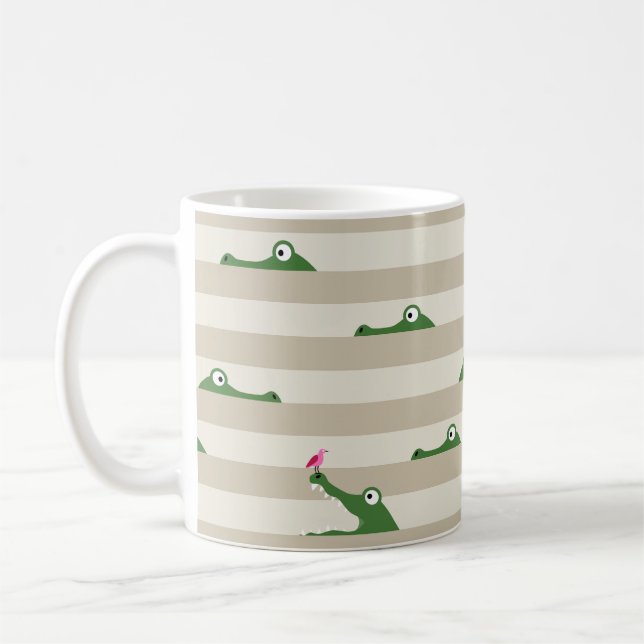 Taza De Café Cocodrilo (Izquierda)