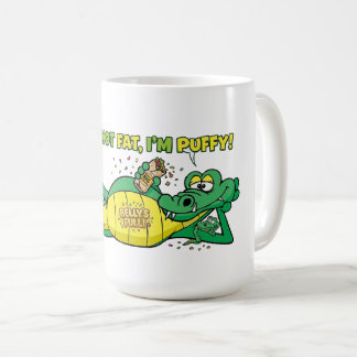 Taza De Café Cocodrilo de Dibujos Animados Divertido