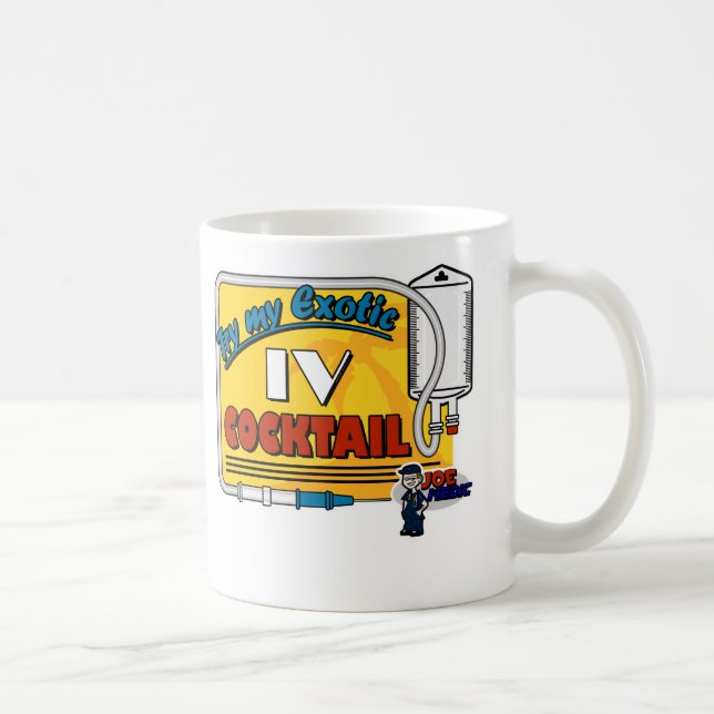 Taza De Café Cóctel paramédico IV (Derecha)