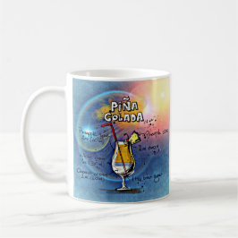 Taza De Café Cóctel Pina Colada (#5 de 12 paquetes de recetas p