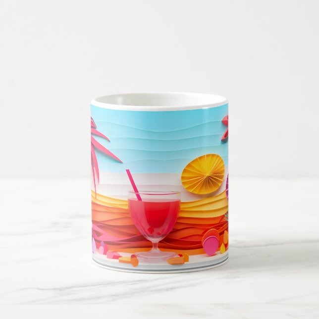 Taza De Café Cócteles 3D (Centro)
