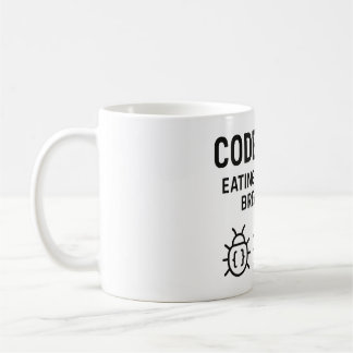 Taza De Café Coder Coffee Mug personalizado - Comer errores par
