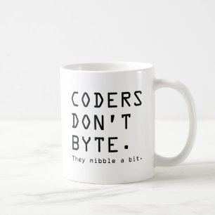 Taza De Café Coders No Byte