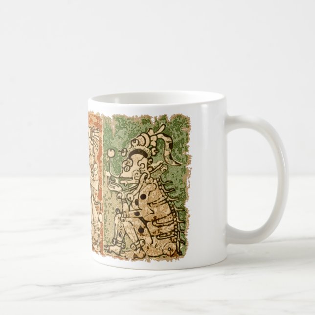 Taza De Café Códice maya de Dresden (Derecha)